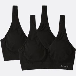 Boody wireless bras (set of 3)